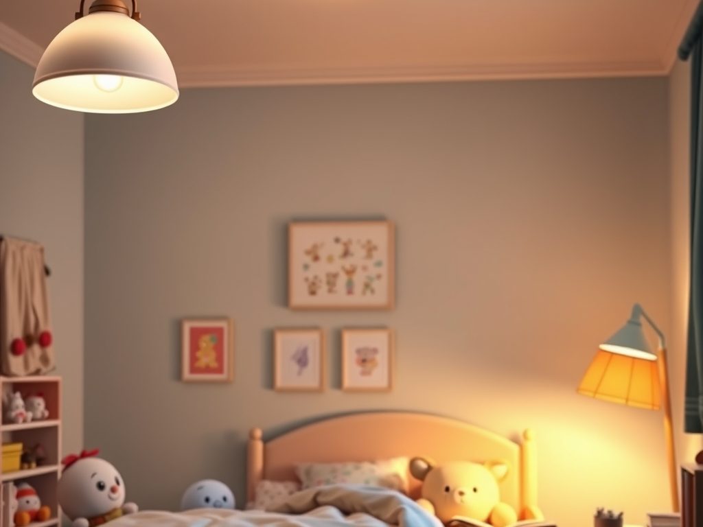 Oświetlenie do pokoju dziecka: jak połączyć bezpieczeństwo, funkcjonalność i przytulną atmosferę