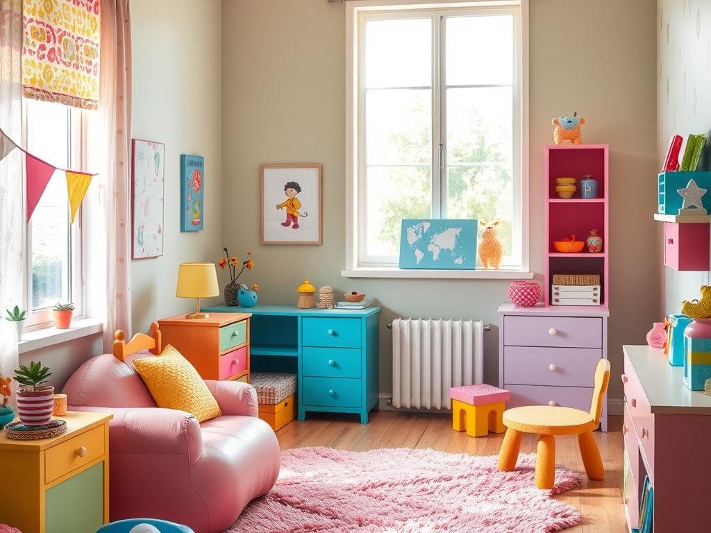 Kolory do pokoju dziecka: jak wybrać barwy wspierające rozwój i dobre samopoczucie