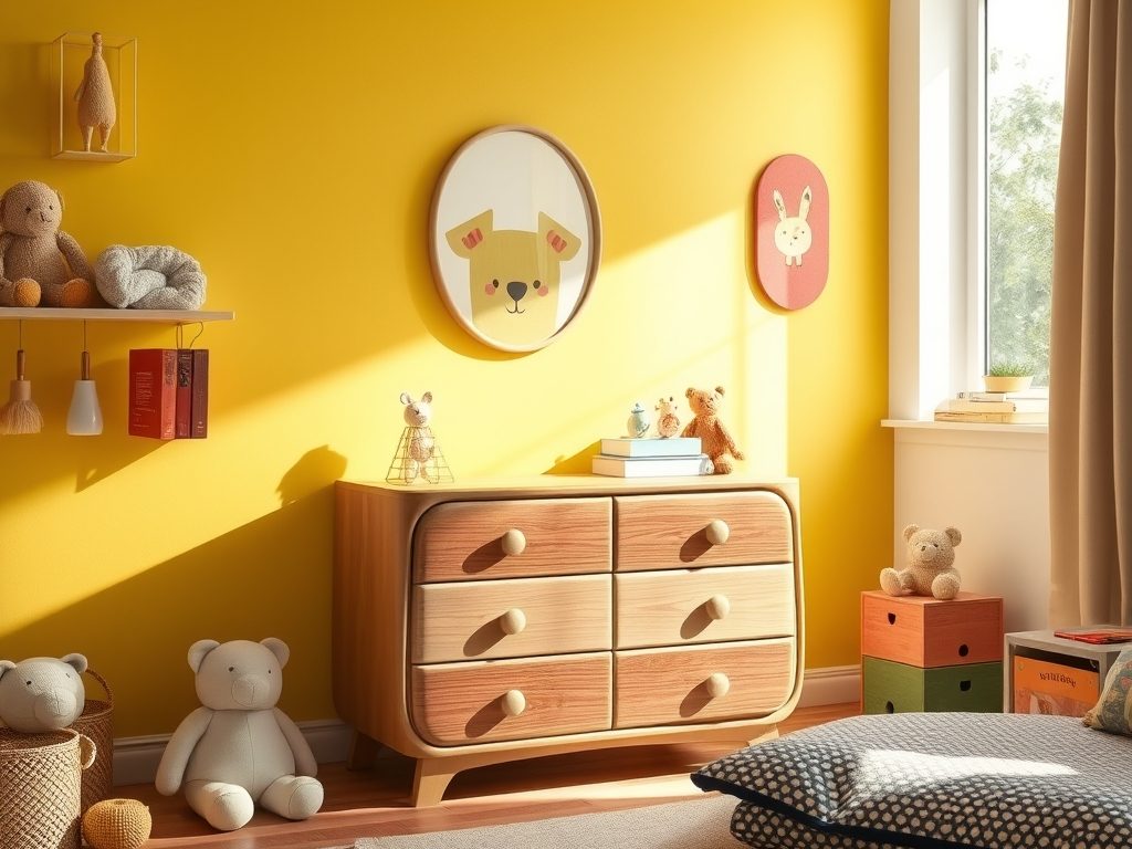 Jak wybrać komodę do pokoju dziecka, która łączy bezpieczeństwo z funkcjonalnością na lata