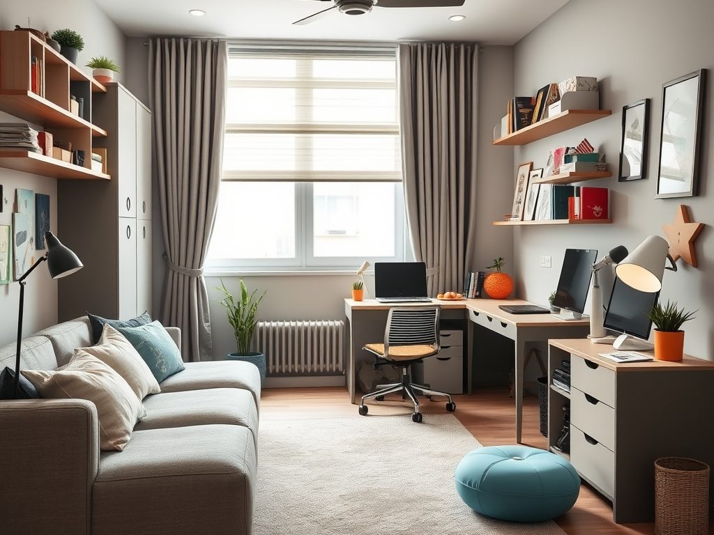 Pokój nastolatka bez infantylności: jak stworzyć dojrzałą i funkcjonalną przestrzeń młodzieżową