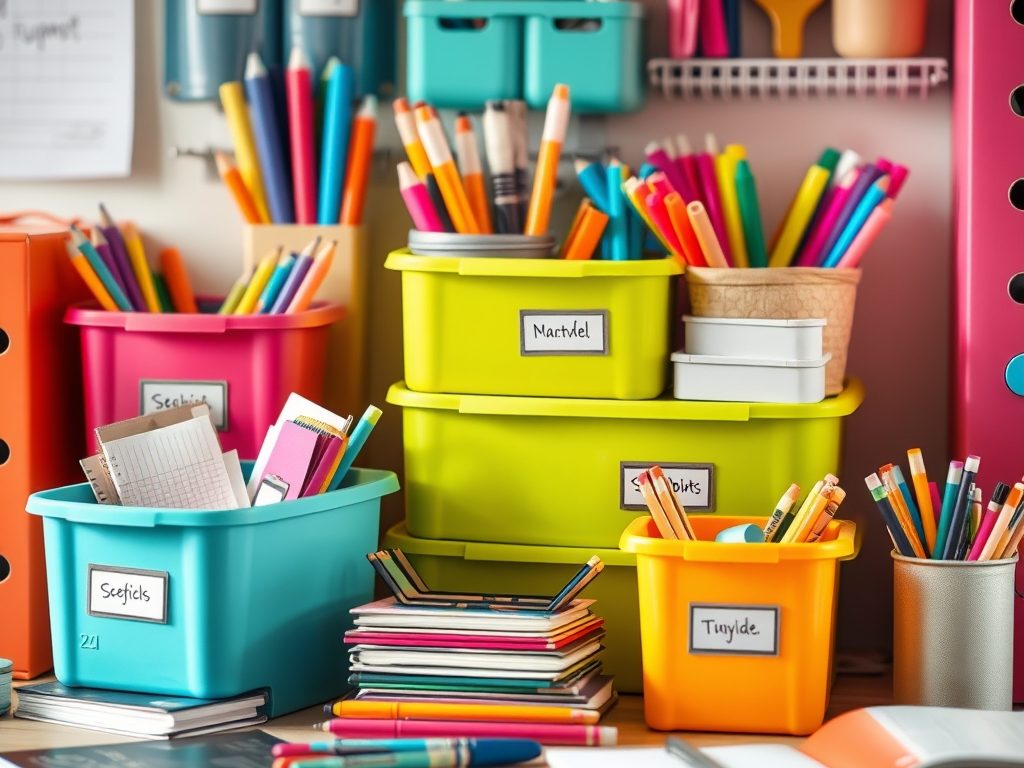 Organizacja przyborów szkolnych: jak połączyć porządek z kreatywną personalizacją i trwałością na lata