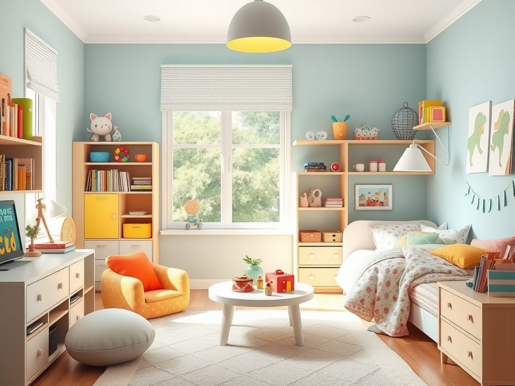 Pokój dziecka 5 latka: jak zorganizować funkcjonalną i bezpieczną przestrzeń do nauki, zabawy i odpoczynku