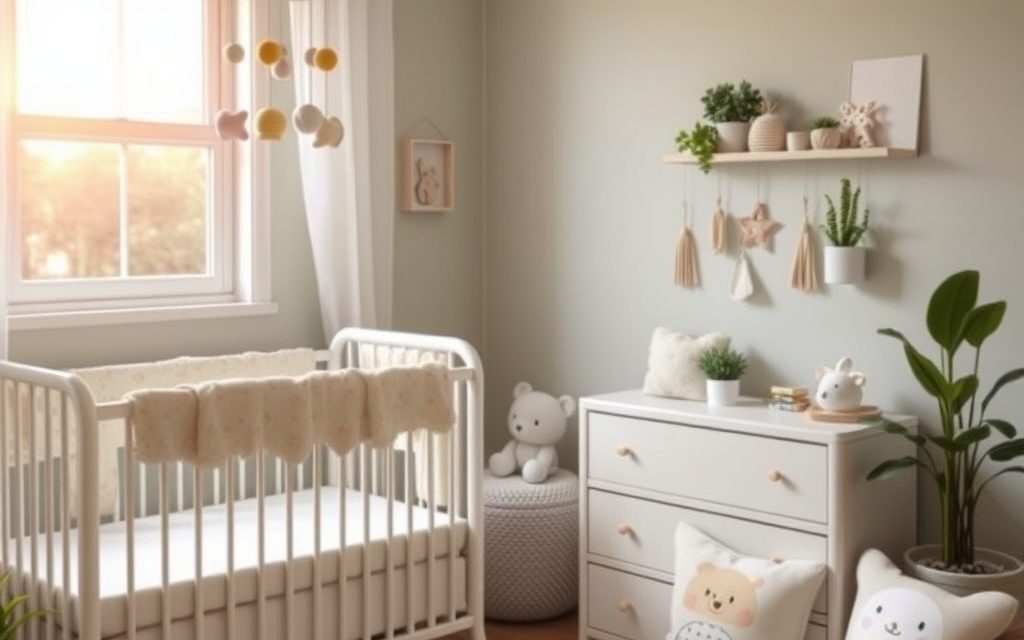 Bezpieczne dekoracje w pokoju niemowlaka: jak wybrać trwałe i przyjazne materiały dla maluszka