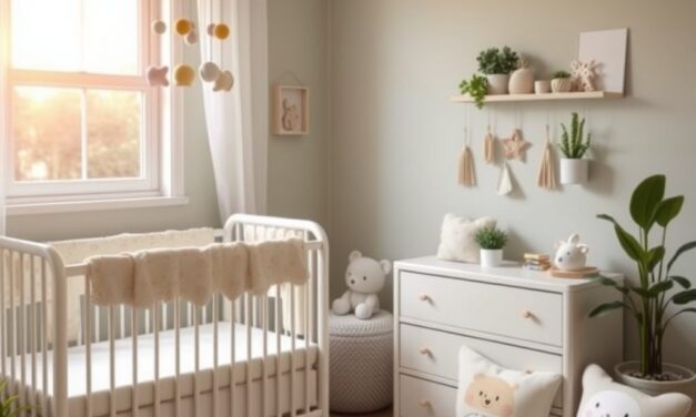 Bezpieczne dekoracje w pokoju niemowlaka: jak wybrać trwałe i przyjazne materiały dla maluszka
