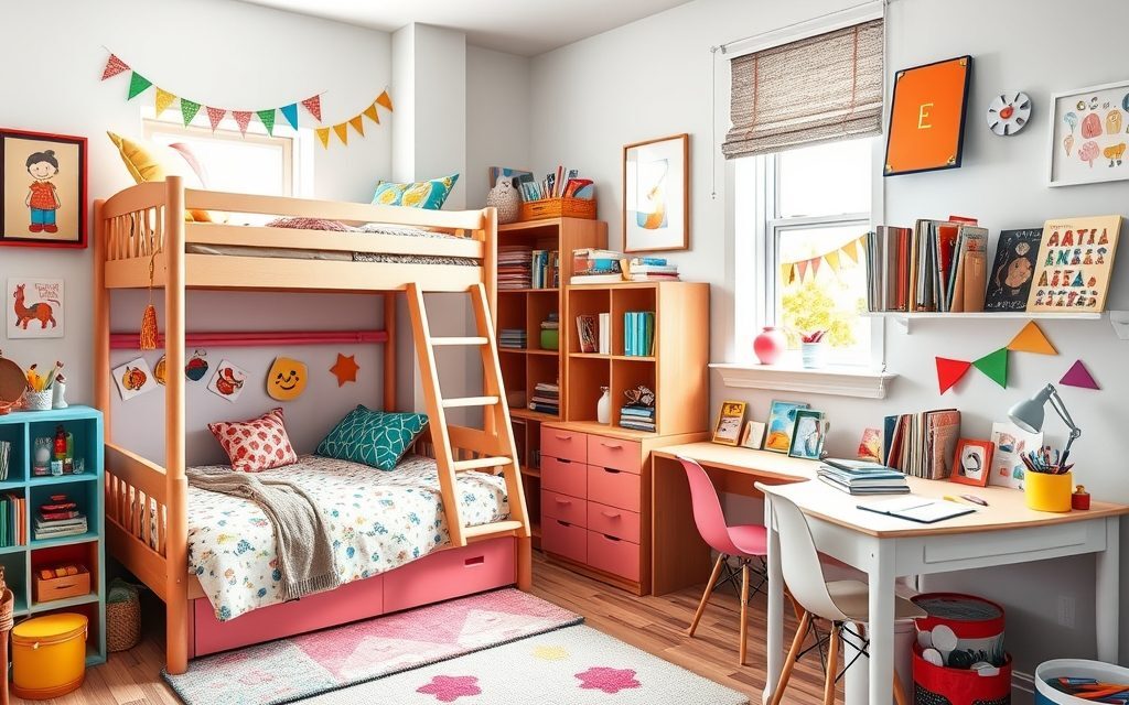 Pokój rodzeństwa: jak połączyć funkcjonalność, prywatność i indywidualny styl w jednej przestrzeni