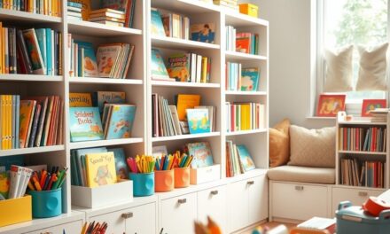Organizacja książek i przyborów w pokoju dziecka: praktyczne rozwiązania dla porządku i funkcjonalności