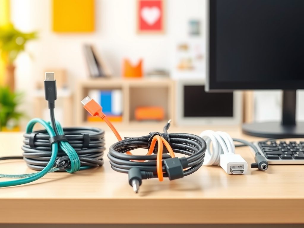Organizacja kabli przy biurku dziecka: jak bezpiecznie i estetycznie uporządkować przewody