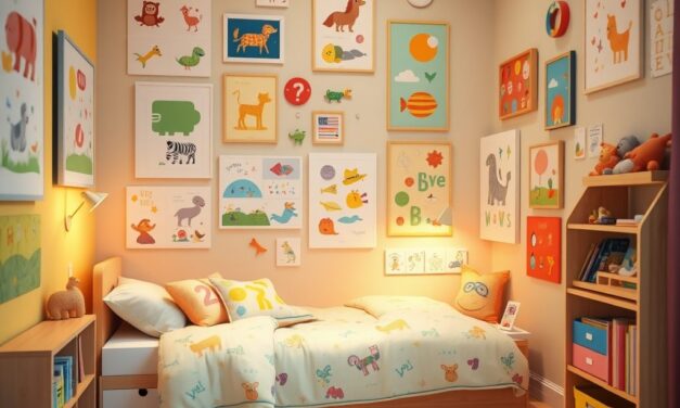Jak wybrać plakaty i obrazki do pokoju dziecka, by łączyły dekorację z rozwojem malucha