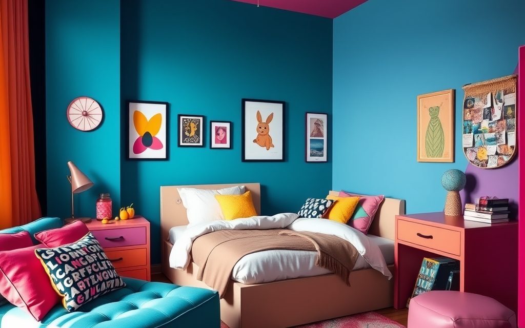 Kolory do pokoju nastolatka: jak wybrać barwy łączące styl, funkcjonalność i trwałość aranżacji
