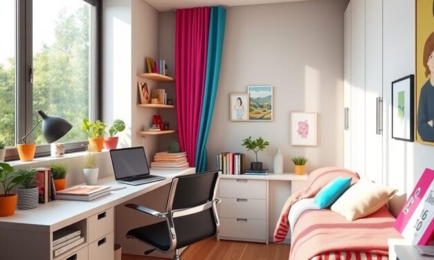 Pokój nastolatka: jak połączyć funkcjonalność, styl i przestrzeń do nauki oraz relaksu