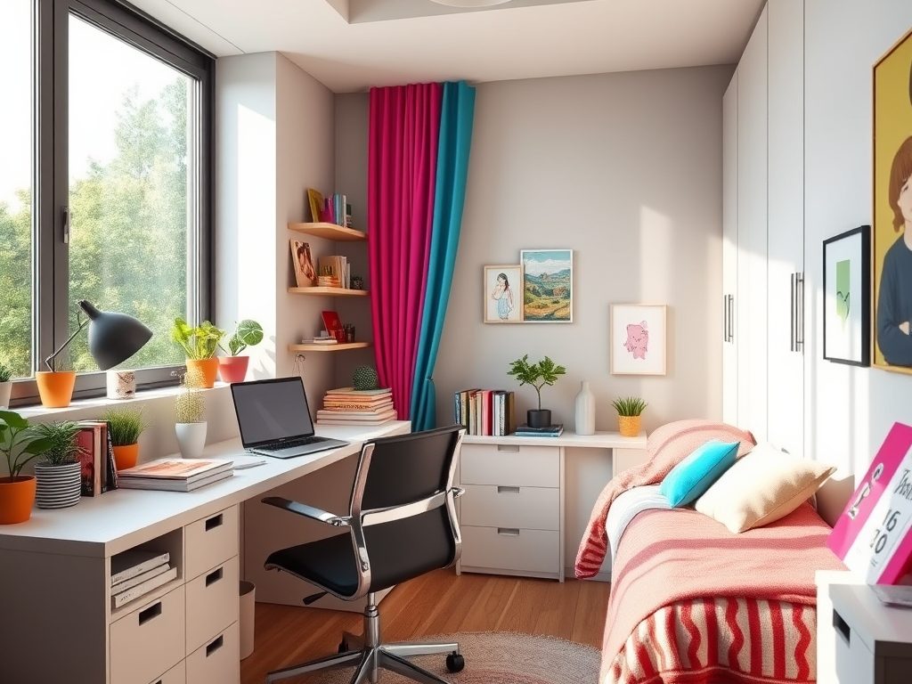 Pokój nastolatka: jak połączyć funkcjonalność, styl i przestrzeń do nauki oraz relaksu