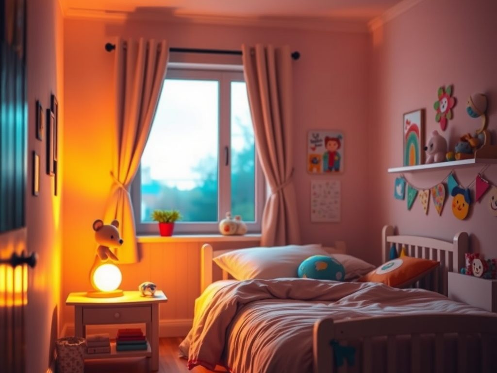 Barwa światła do pokoju dziecka: jak dobrać oświetlenie dla komfortu i bezpieczeństwa
