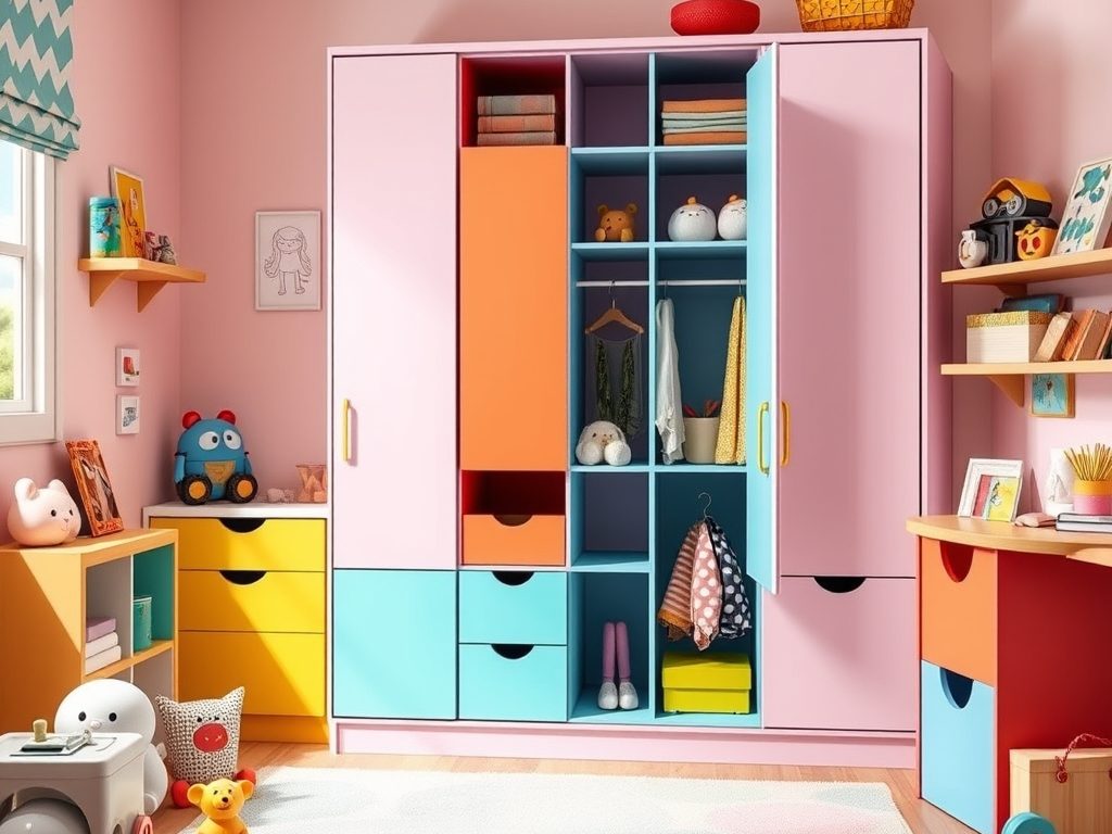 Jak wybrać szafę do pokoju dziecka: funkcjonalność, bezpieczeństwo i optymalizacja przestrzeni