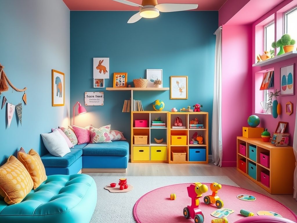 Błędy w strefowaniu pokoju dziecka: jak uniknąć zagrożeń i zapewnić funkcjonalność na lata