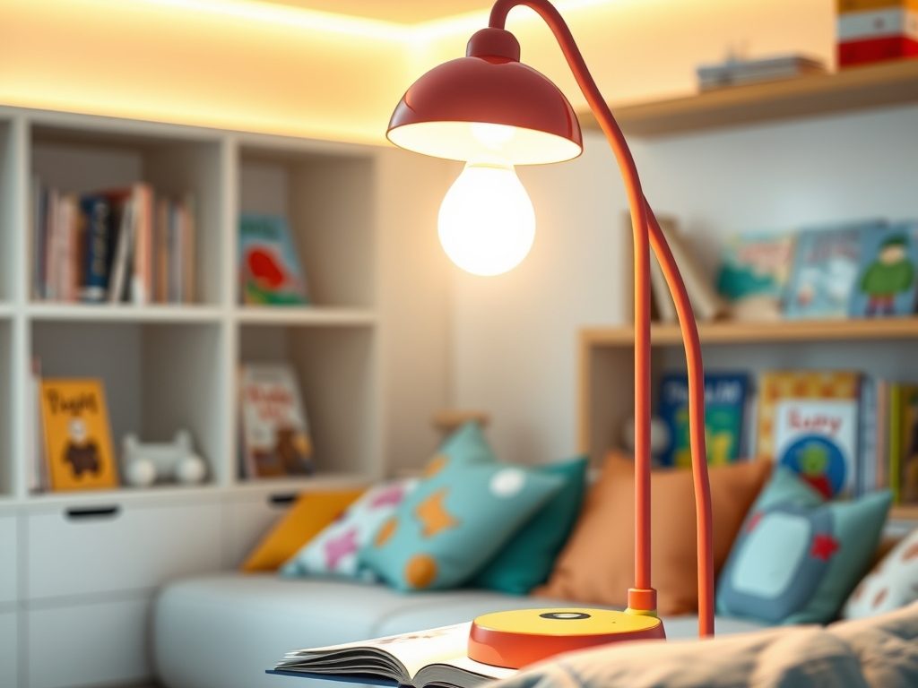 Światło do czytania w pokoju dziecka: jak wybrać bezpieczną i komfortową lampkę do nauki i relaksu