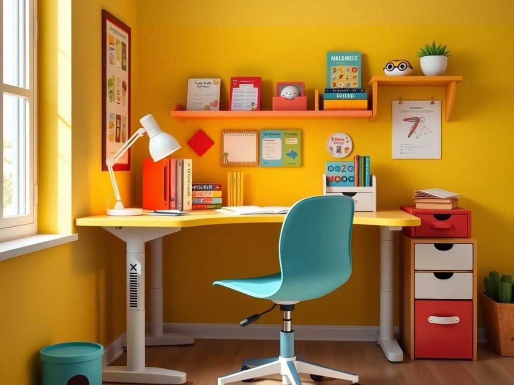 Biurko regulowane dla dziecka — jak wybrać ergonomiczne i bezpieczne stanowisko pracy wspierające rozwój i koncentrację