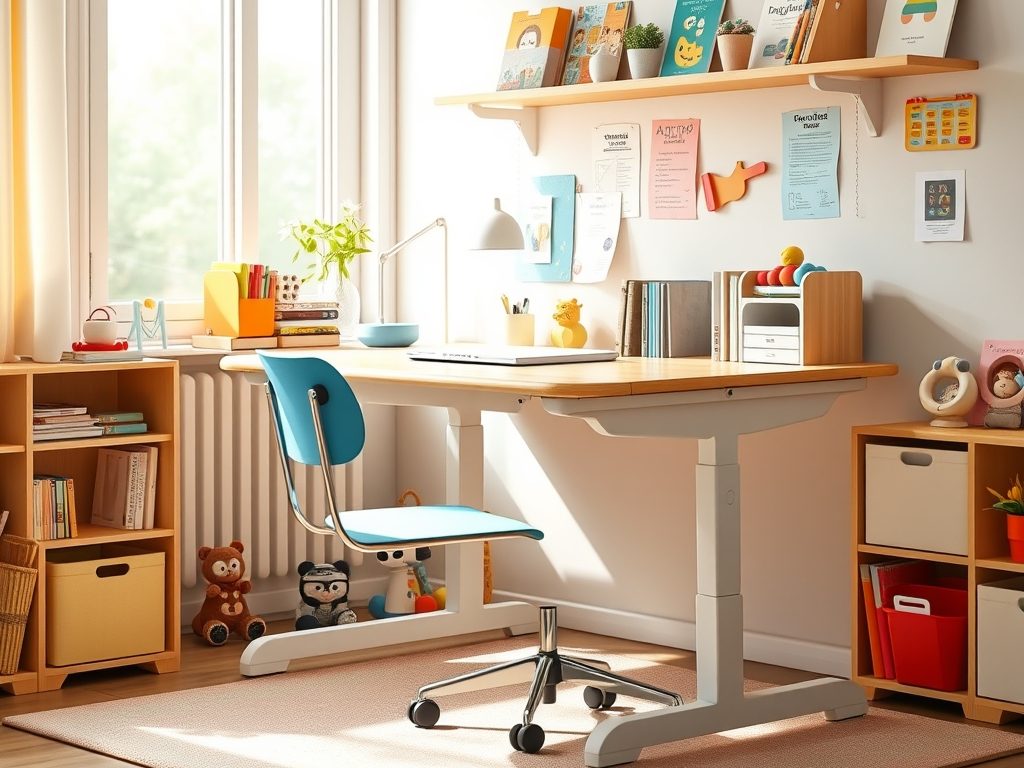 Pierwsze biurko dla ucznia: jak dopasować miejsce do nauki, by służyło przez lata i chroniło zdrowie dziecka
