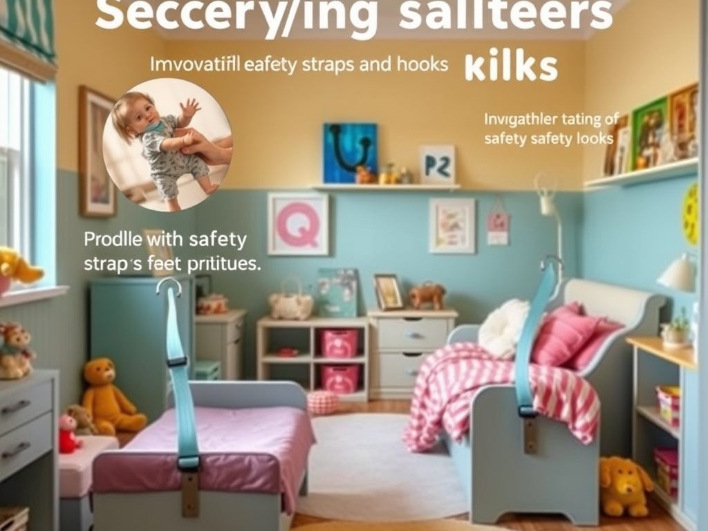 Zabezpieczenie mebli przed przewróceniem w pokoju dziecka: jak wybrać i bezpiecznie zamontować ochronę