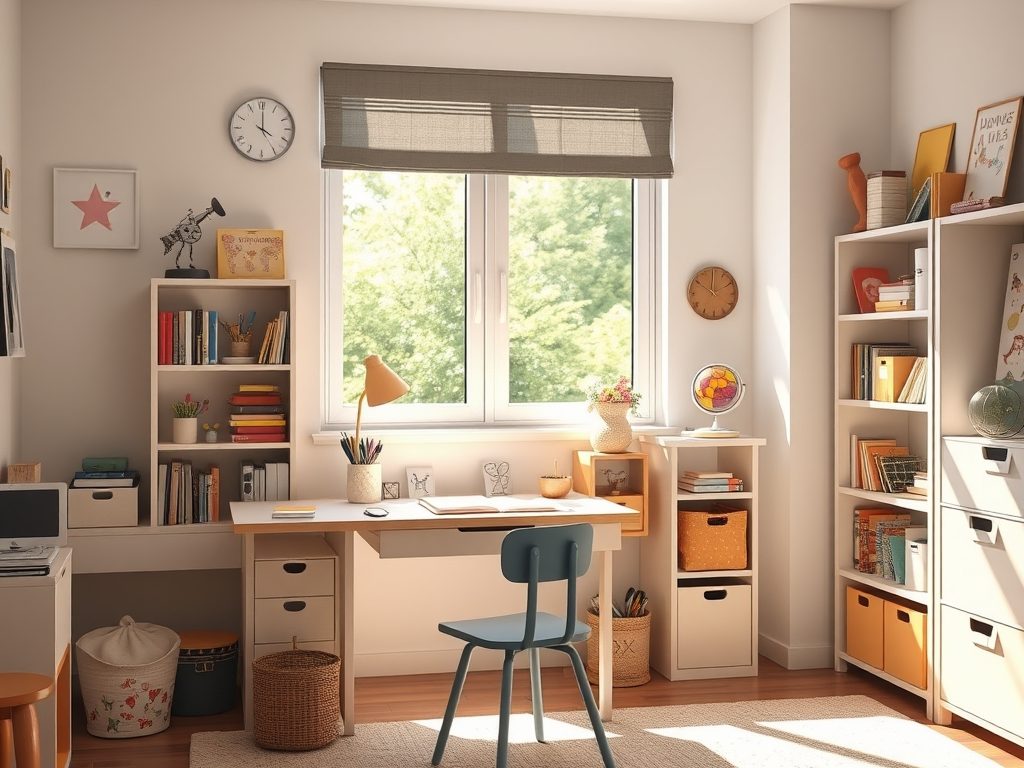 Ustawienie biurka przy oknie czy bokiem – jak wybrać najlepszą opcję do pokoju dziecka, by zapewnić komfort i dobrą organizację nauki