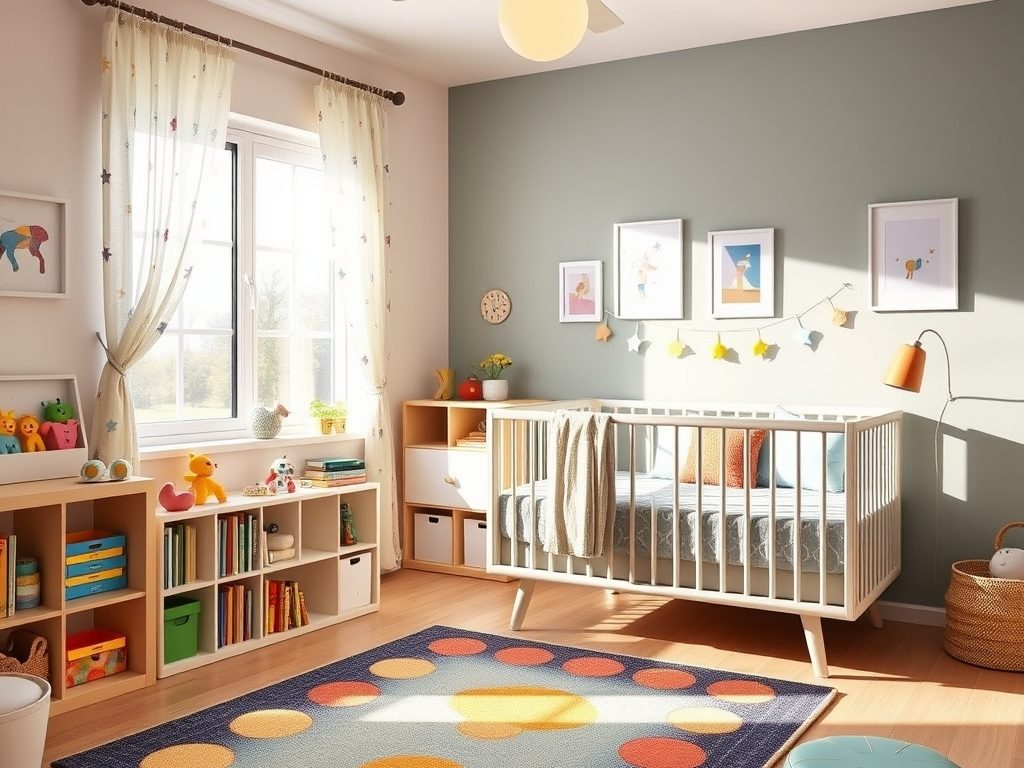 Aranżacja pokoju dziecka: jak połączyć funkcjonalność, bezpieczeństwo i styl na różnych etapach rozwoju dziecka