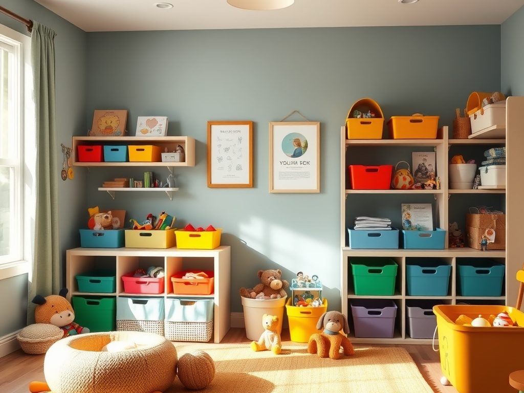 Przechowywanie zabawek w pokoju dziecka: praktyczne rozwiązania i pomysły na porządek oraz estetykę przestrzeni
