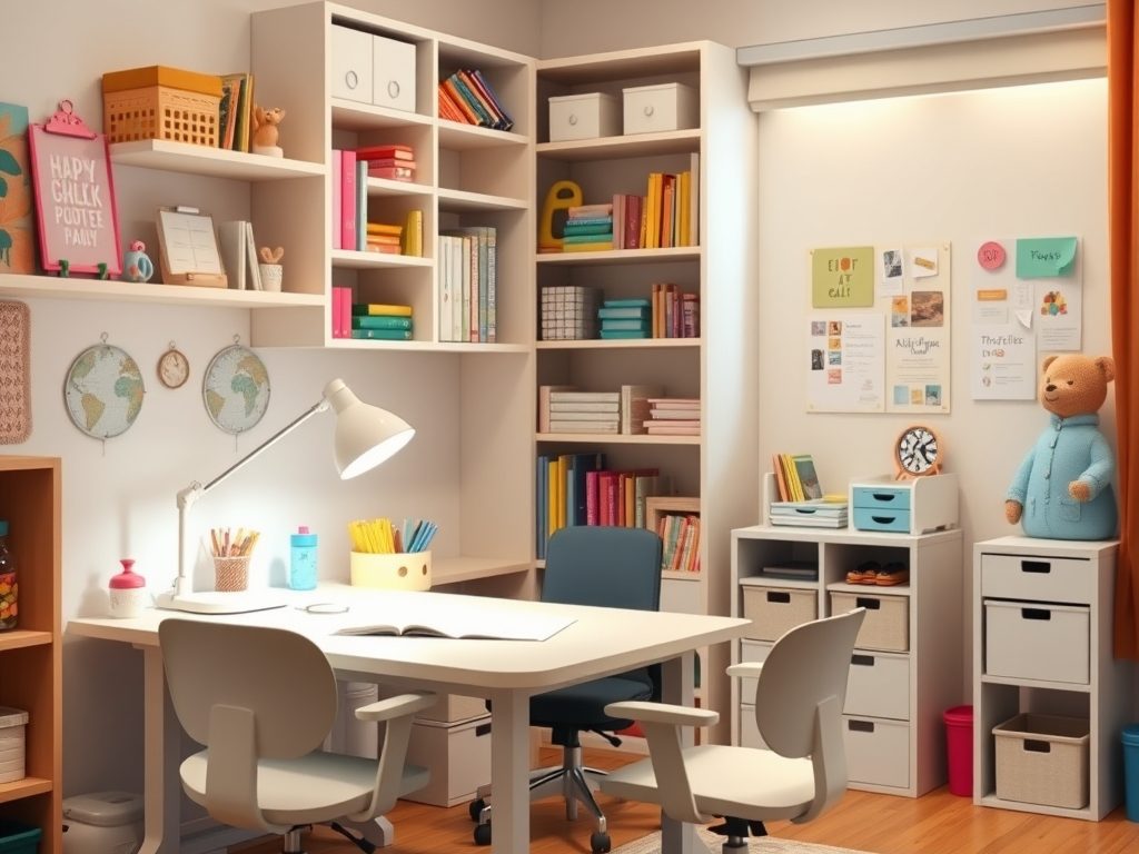 Jak skutecznie wyznaczyć funkcjonalną strefę nauki w pokoju dziecka z myślą o ergonomii i organizacji przestrzeni
