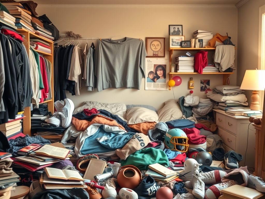 Błędy w pokoju nastolatka: przyczyny bałaganu i jak wspierać porządek bez konfliktów